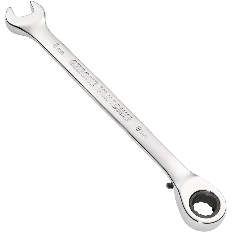 Draper HI-TORQ® Metric Reversible Ratcheting Combination Spanner, 8mm