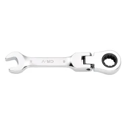 Draper HI-TORQ® Metric Stubby Flexible Head Ratchet Combination Spanner, 8mm