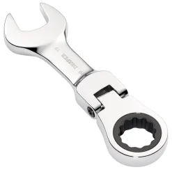 Draper HI-TORQ® Metric Stubby Flexible Head Ratchet Combination Spanner, 19mm