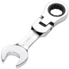 Draper HI-TORQ® Metric Stubby Flexible Head Ratchet Combination Spanner, 18mm