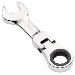 Draper HI-TORQ® Metric Stubby Flexible Head Ratchet Combination Spanner, 16mm