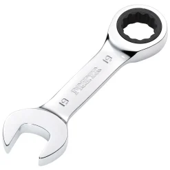 Draper HI-TORQ® Metric Stubby Ratchet Combination Spanner, 19mm
