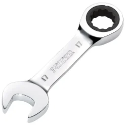 Draper HI-TORQ® Metric Stubby Ratchet Combination Spanner, 17mm