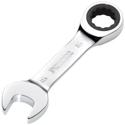 Draper HI-TORQ® Metric Stubby Ratchet Combination Spanner, 16mm
