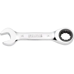 Draper HI-TORQ® Metric Stubby Ratchet Combination Spanner, 14mm