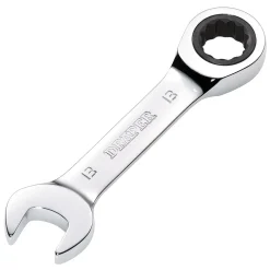 Draper HI-TORQ® Metric Stubby Ratchet Combination Spanner, 13mm