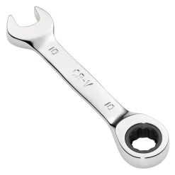 Draper HI-TORQ® Metric Stubby Ratchet Combination Spanner, 10mm