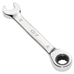 Draper HI-TORQ® Metric Stubby Ratchet Combination Spanner, 8mm
