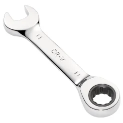 Draper HI-TORQ® Metric Stubby Ratchet Combination Spanner, 11mm