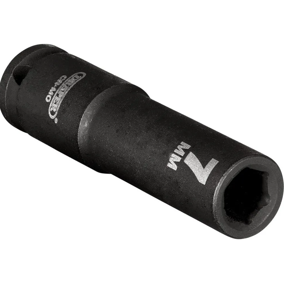 Draper HI-TORQ® 6 Point Deep Impact Socket, 1/4" Sq. Dr., 7mm