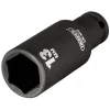 Draper HI-TORQ® 6 Point Deep Impact Socket, 1/4" Sq. Dr., 13mm