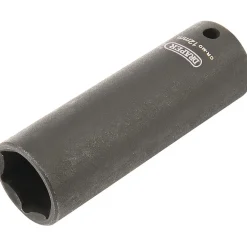 Draper HI-TORQ® 6 Point Deep Impact Socket, 1/4" Sq. Dr., 12mm