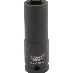 Draper HI-TORQ® 6 Point Deep Impact Socket, 3/8" Sq. Dr., 14mm