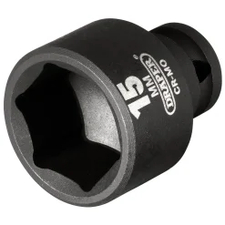 Draper HI-TORQ® 6 Point Impact Socket, 1/4" Sq. Dr., 15mm
