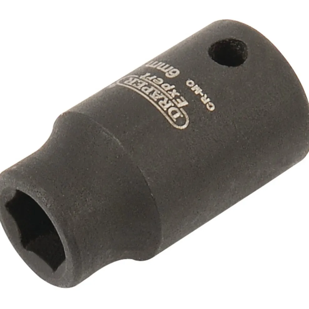 Draper HI-TORQ® 6 Point Impact Socket, 1/4" Sq. Dr., 6mm