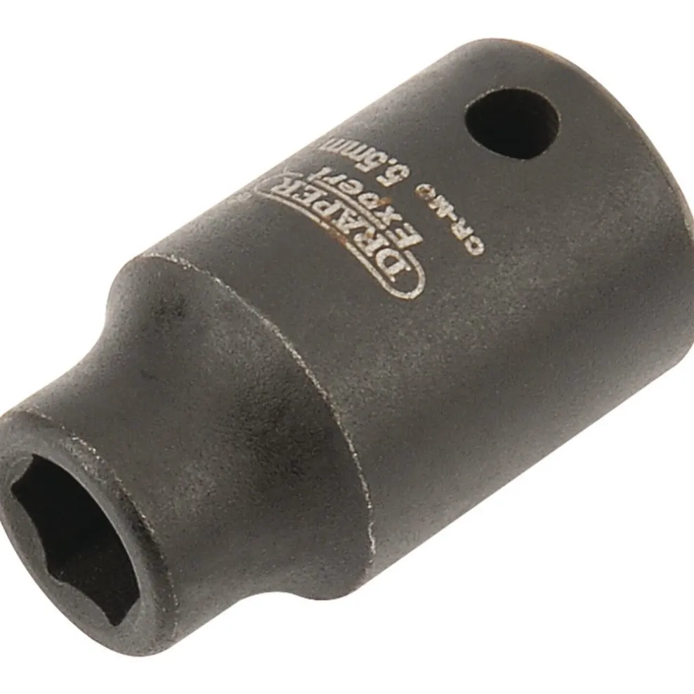 Draper HI-TORQ® 6 Point Impact Socket, 1/4" Sq. Dr., 5.5mm