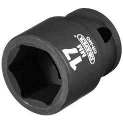 Draper HI-TORQ® 6 Point Impact Socket, 3/8" Sq. Dr., 17mm