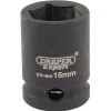 Draper HI-TORQ® 6 Point Impact Socket, 3/8" Sq. Dr., 15mm