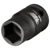 Draper HI-TORQ® 6 Point Impact Socket, 3/8" Sq. Dr., 12mm