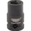 Draper HI-TORQ® 6 Point Impact Socket, 3/8" Sq. Dr., 11mm