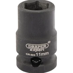 Draper HI-TORQ® 6 Point Impact Socket, 3/8" Sq. Dr., 11mm
