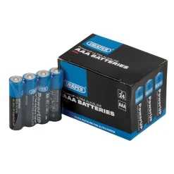 Draper PowerUP Ultra Alkaline AAA Batteries (Pack of 24)