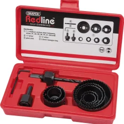 Draper Redline® Holesaw Kit (11 Piece)