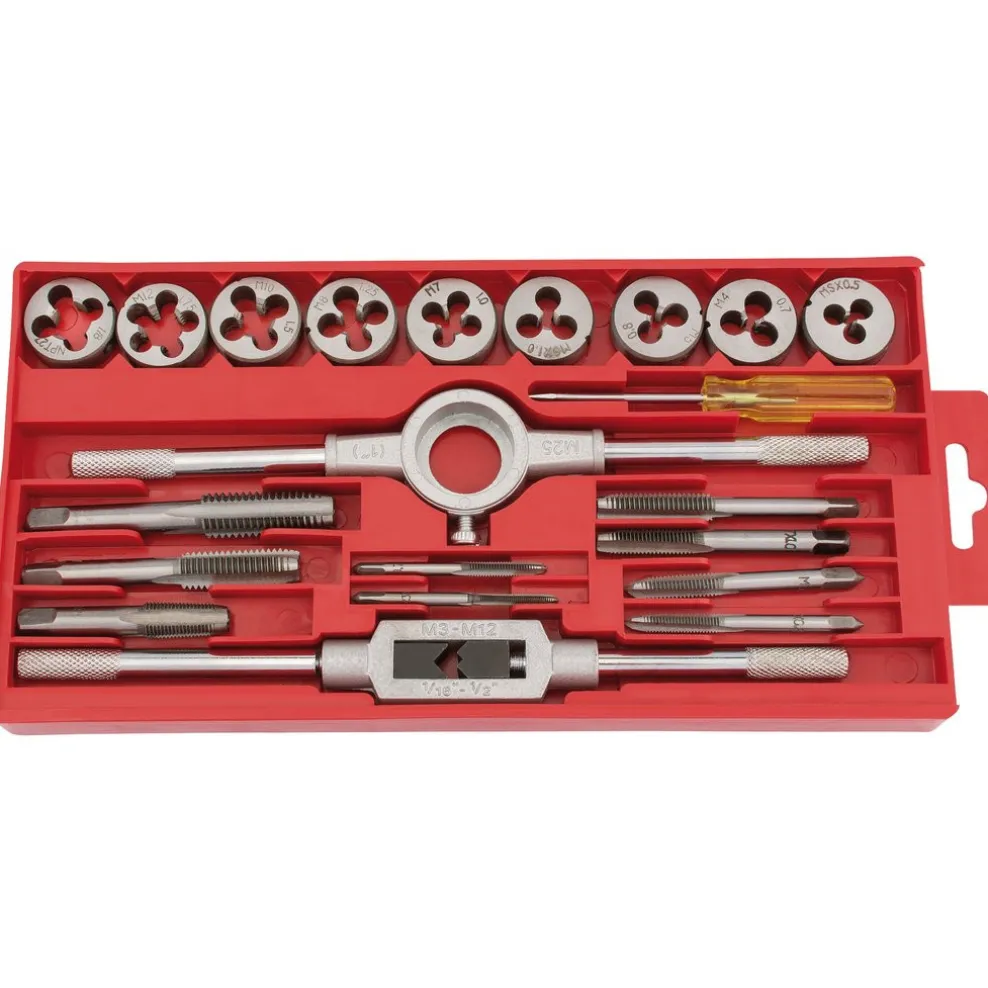 Draper Redline® Tap and Die Set (21 Piece)