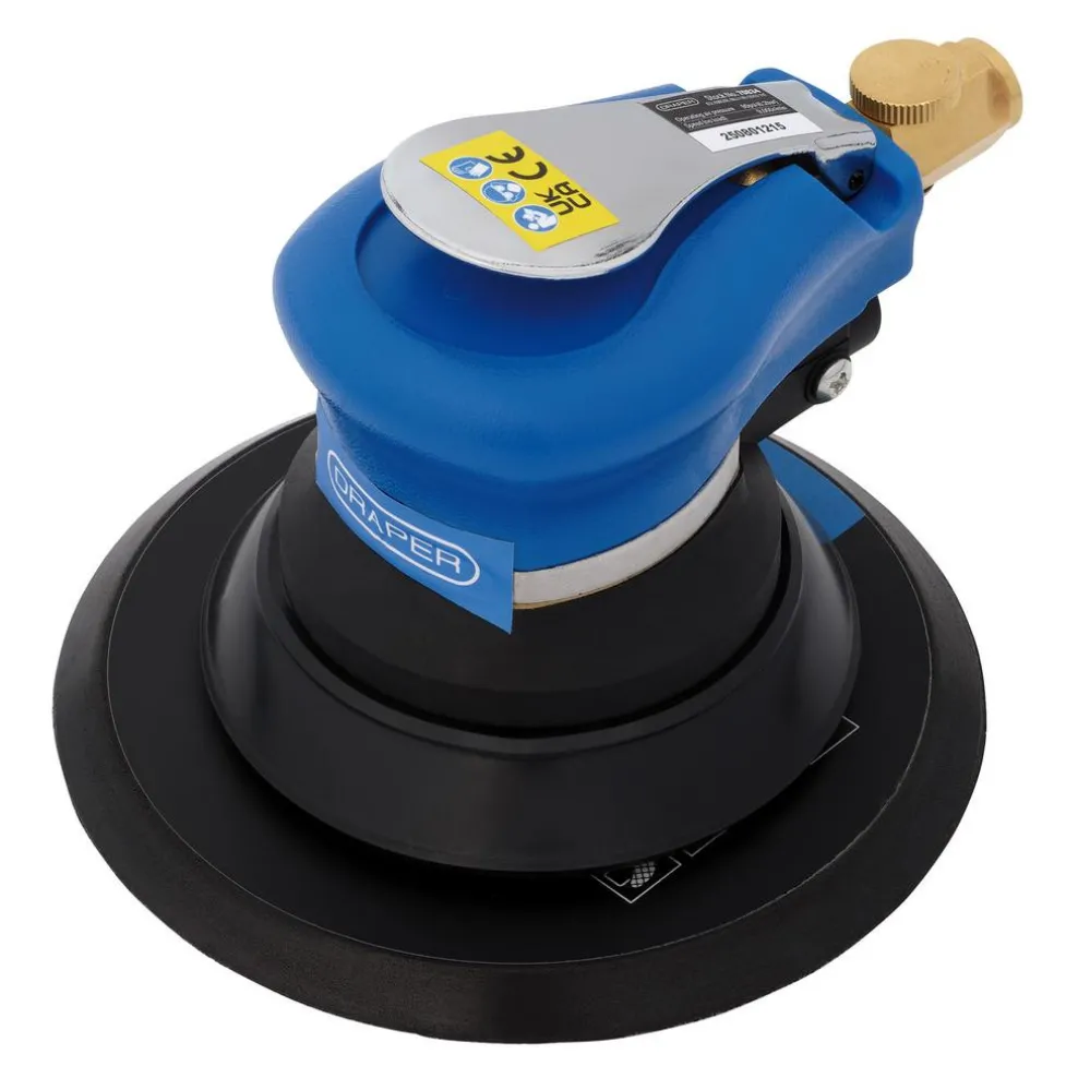 Draper Storm Force® Dual Action Air Palm Sander, 150mm