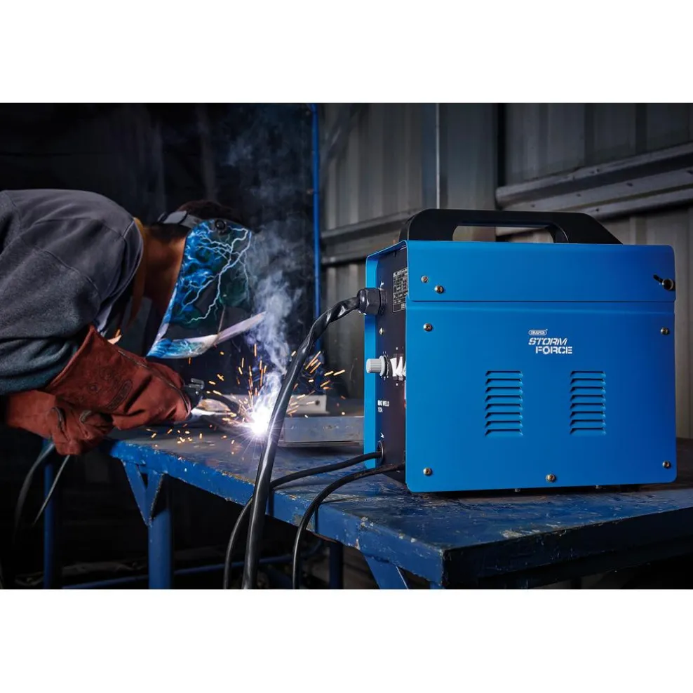 Draper Storm Force® Gasless MIG Welder, 100A