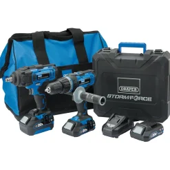 Draper Storm Force® 20V Cordless Workshop Kit (7 Piece)