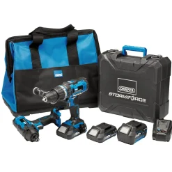 Draper Storm Force® 20V Cordless Impact Kit (7 Piece)