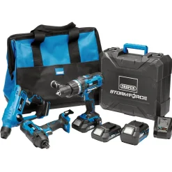 Draper Storm Force® 20V Cordless Fixing Kit (8 Piece)
