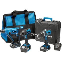 Draper Storm Force® 20V Cordless Fixing Kit (8 Piece)