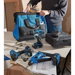 Draper Storm Force® 20V Cordless Fixing Kit (8 Piece)