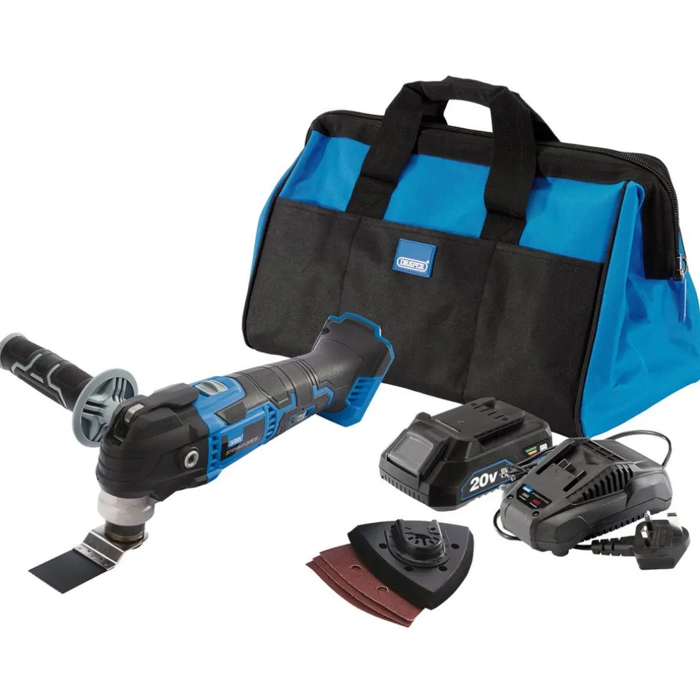 Draper Storm Force® 20V Oscillating Multi-Tool Kit