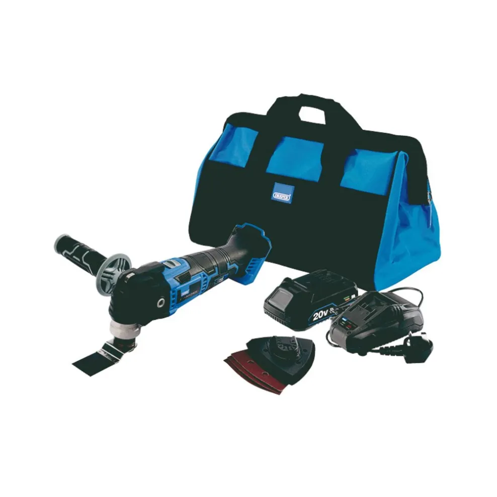 Draper Storm Force® 20V Oscillating Multi-Tool Kit