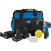 Draper Storm Force 10.8V Power Interchange Mini Polisher Kit, 2 x 4.0Ah Batteries, 1 x Charger, 1 x Bag