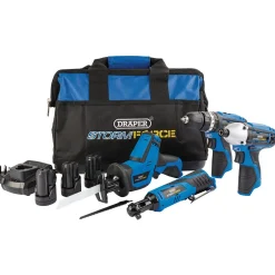Draper Storm Force ® 10.8V Power Interchange Kit (9 Piece)