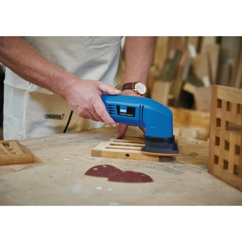 Draper Storm Force® 230V Tri-Base Sander, 280W