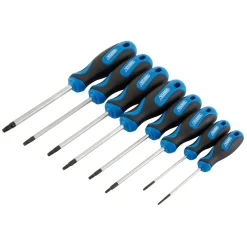 Draper TX-STAR® and Draper TX-STAR® Security Soft Grip Screwdriver Set (8 Piece)