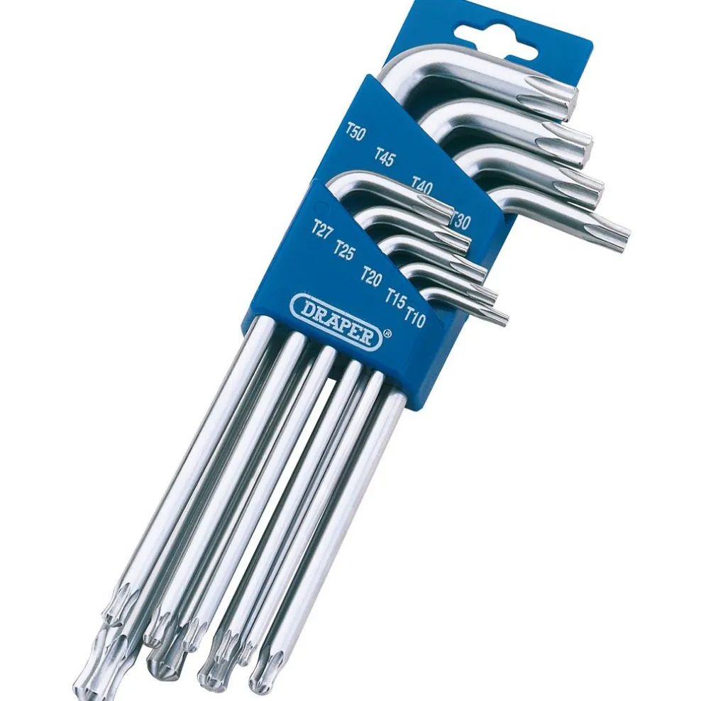 Draper TX-STAR® 1/2 Ball End Key Set (9 Piece)