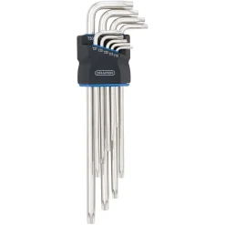 Draper TX-STAR® Extra Long Arm Security Key Set (9 Piece)