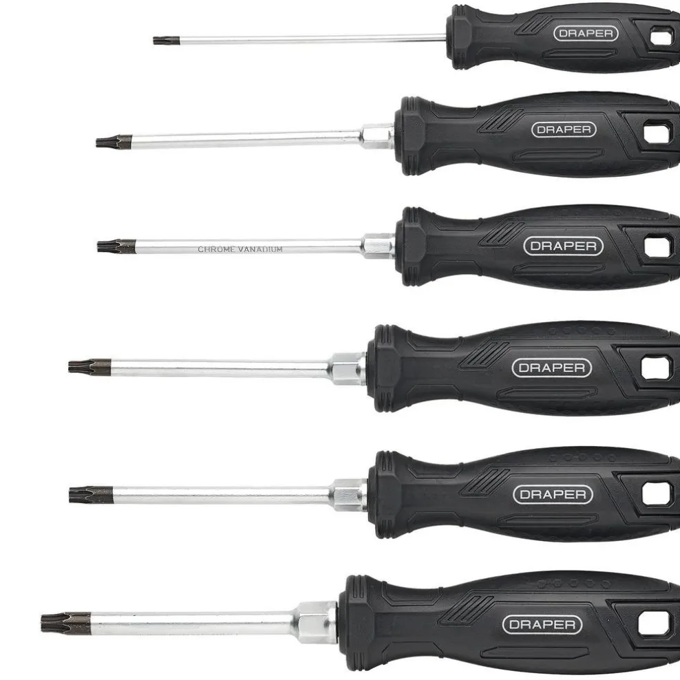 Draper TX-STAR® Hard Grip Screwdriver Set (6 Piece)