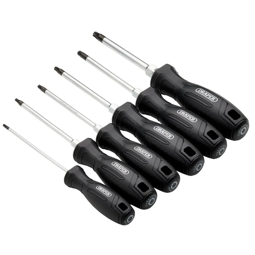 Draper TX-STAR® Hard Grip Screwdriver Set (6 Piece)