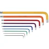 Draper TX-STAR® Security & Hex Metric Long Arm Key Set, Colour Coded (2 x 9 Piece)