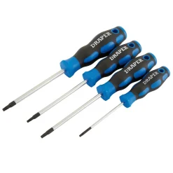 Draper TX-STAR® Soft Grip Screwdriver Set (4 Piece)