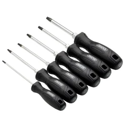 Draper TX-STAR® Tamperproof Hard Grip Screwdriver Set (6 Piece)