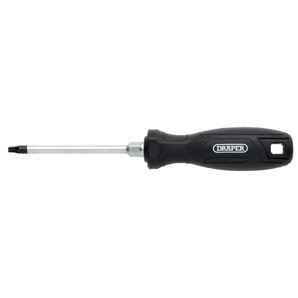 Draper TX-STAR® Tamperproof Hard Grip Screwdriver, T25H x 100mm
