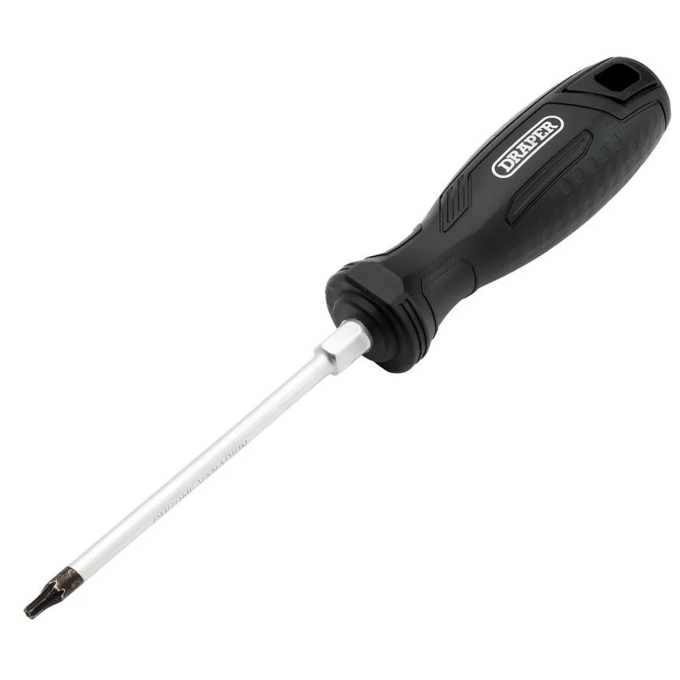 Draper TX-STAR® Tamperproof Hard Grip Screwdriver, T15H x 100mm